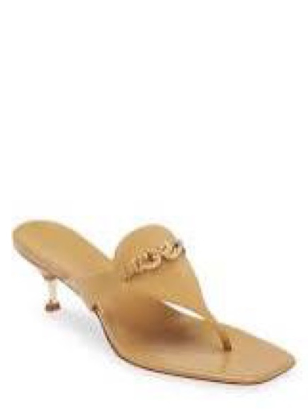 Tory Burch Jessa Leather Bit Chain Thong Sandal 11